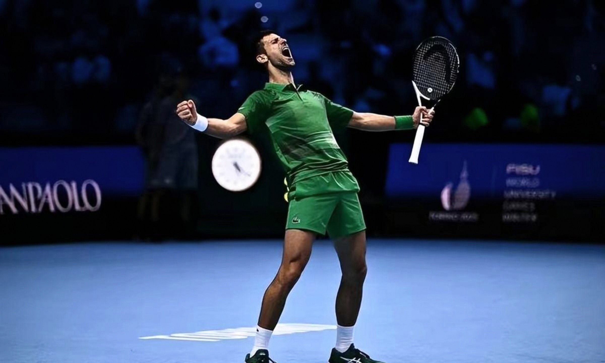 包含世界网球队血洗欧洲网球队，德约科维奇爆发神勇的词条