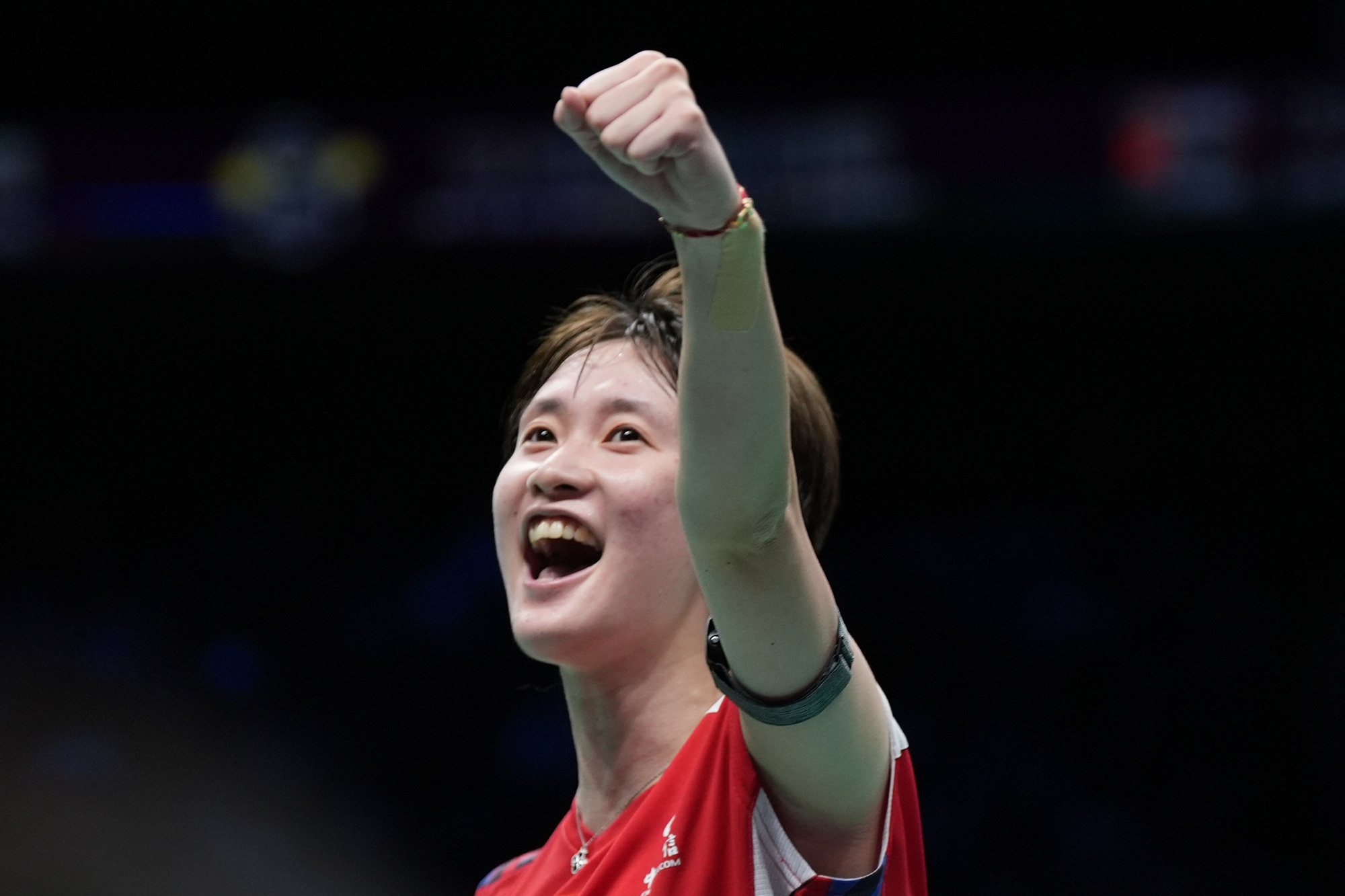 法国队逆转马来西亚队，陈雨菲刷新纪录